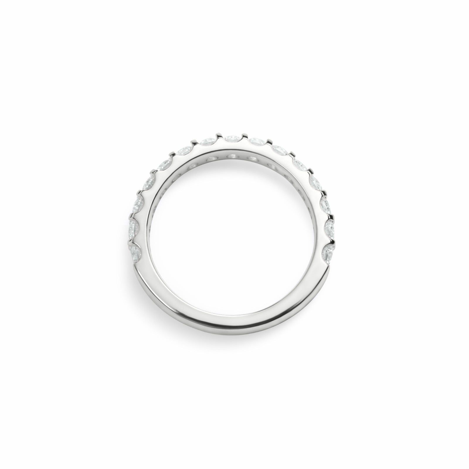 Shinola 1 Carat Diamond Anniversary Band - White Gold
