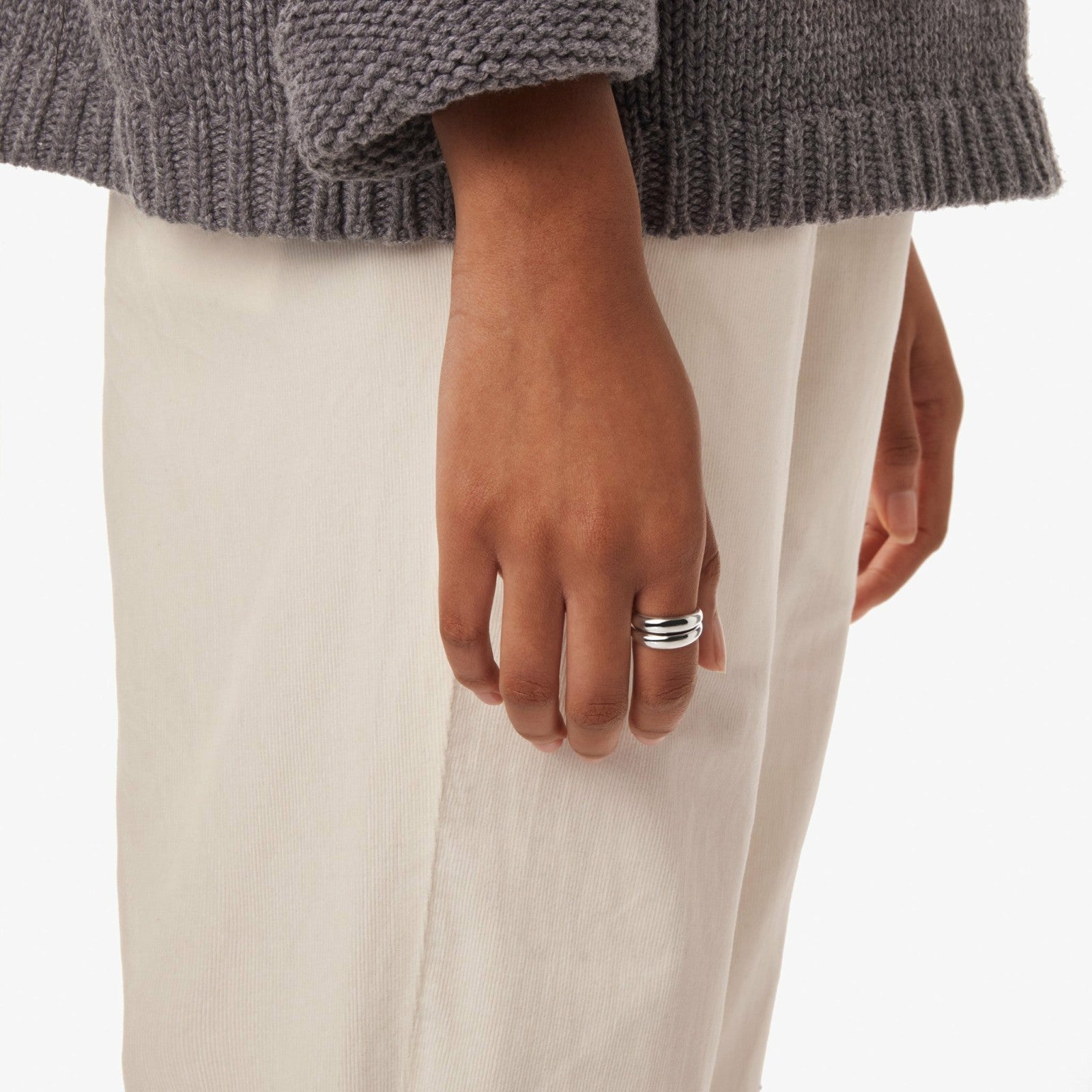 Shinola Signature Link Adjustable Ring | Shinola