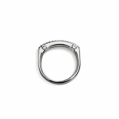 Shinola Diamond Pave Rivet Double Row Ring | Shinola