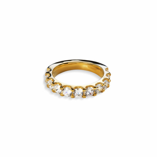 Shinola 2 Carat Diamond Anniversary Band YG