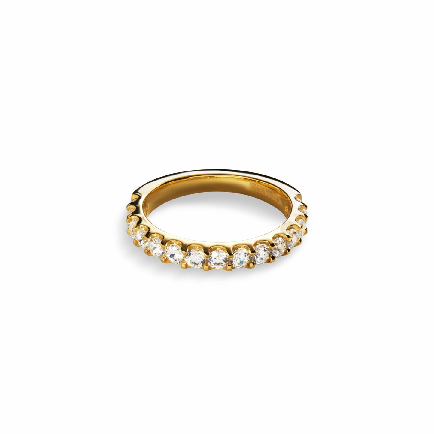 Shinola 1 Carat Diamond Anniversary Band - Yellow Gold