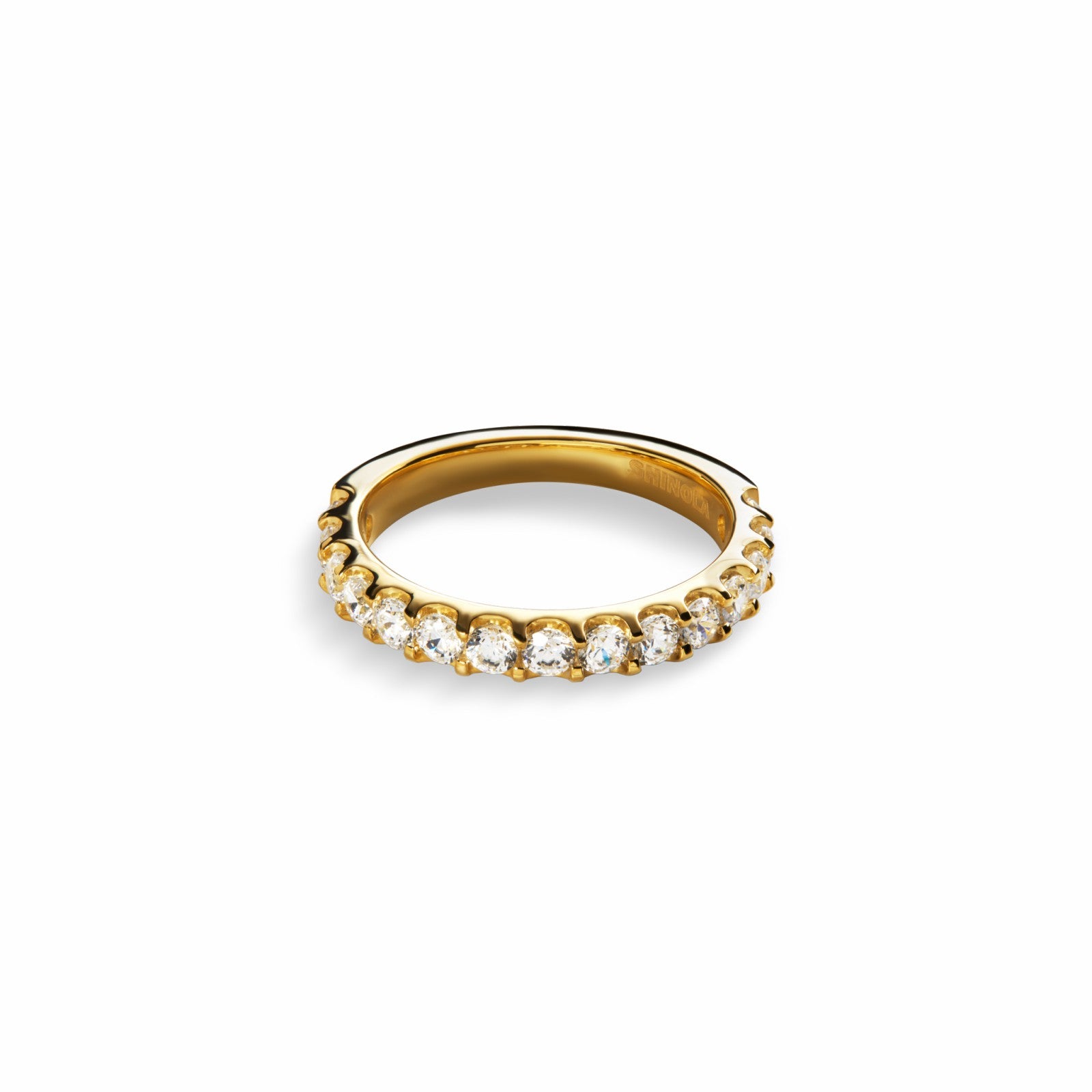 Shinola 1 Carat Diamond Anniversary Band - Yellow Gold