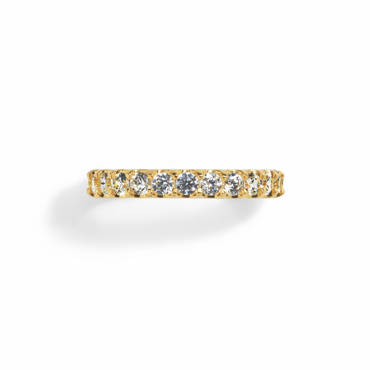 Shinola 1 Carat Diamond Anniversary Band - Yellow Gold