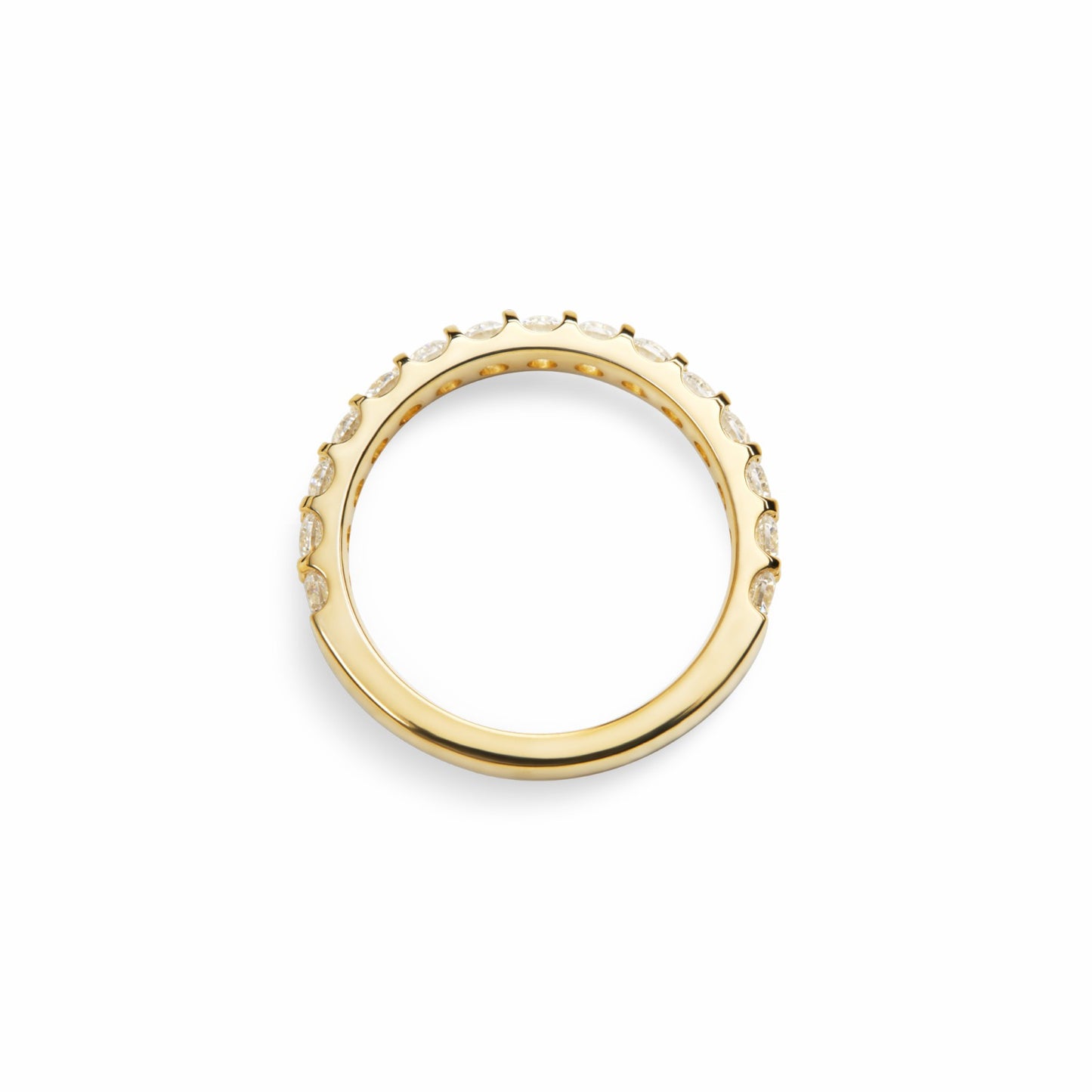 Shinola 1 Carat Diamond Anniversary Band - Yellow Gold
