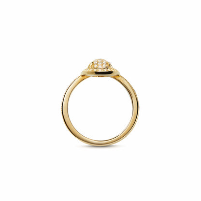 Shinola Diamond Pave Oval Ring | Shinola