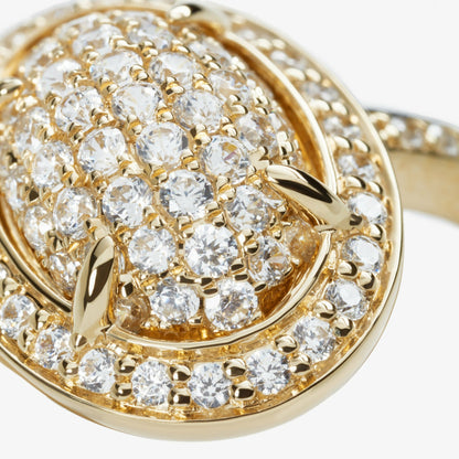 Shinola Diamond Pave Oval Ring | Shinola