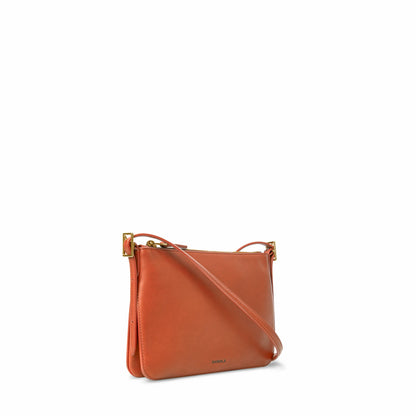 Shinola Small Bixby Crossbody - Rust