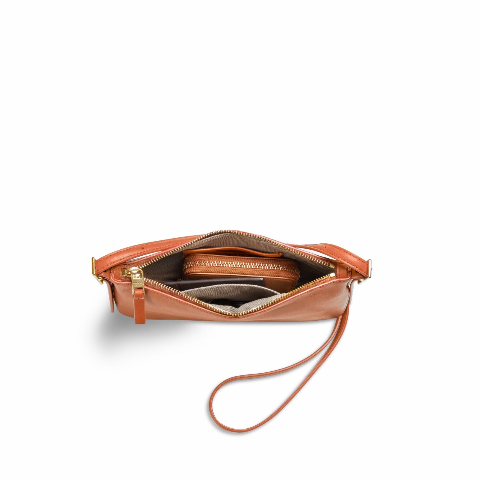 Shinola Small Bixby Crossbody - Rust