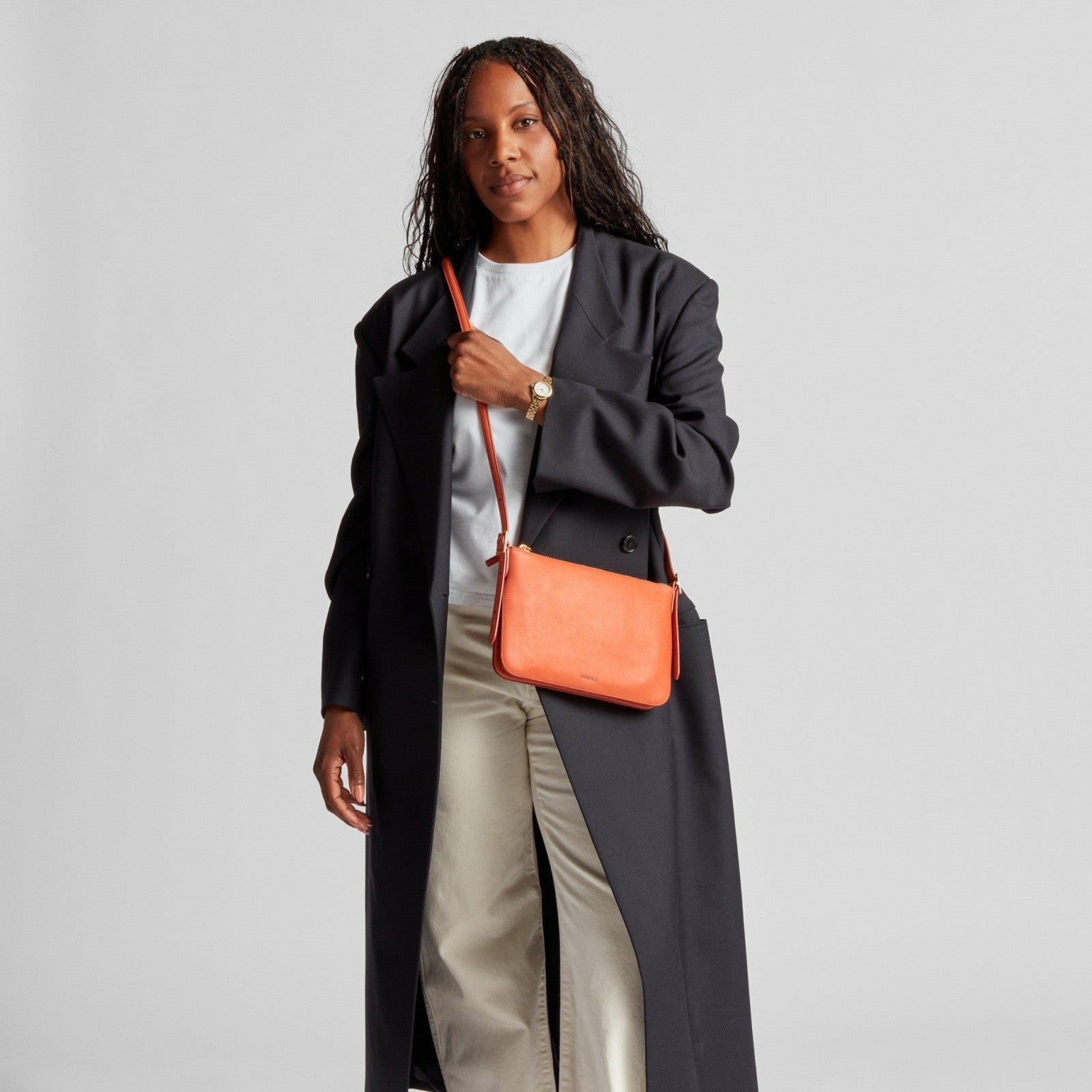 Shinola Small Bixby Crossbody - Rust