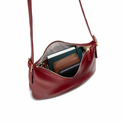 Shinola Medium Bixby Crossbody - Ruby