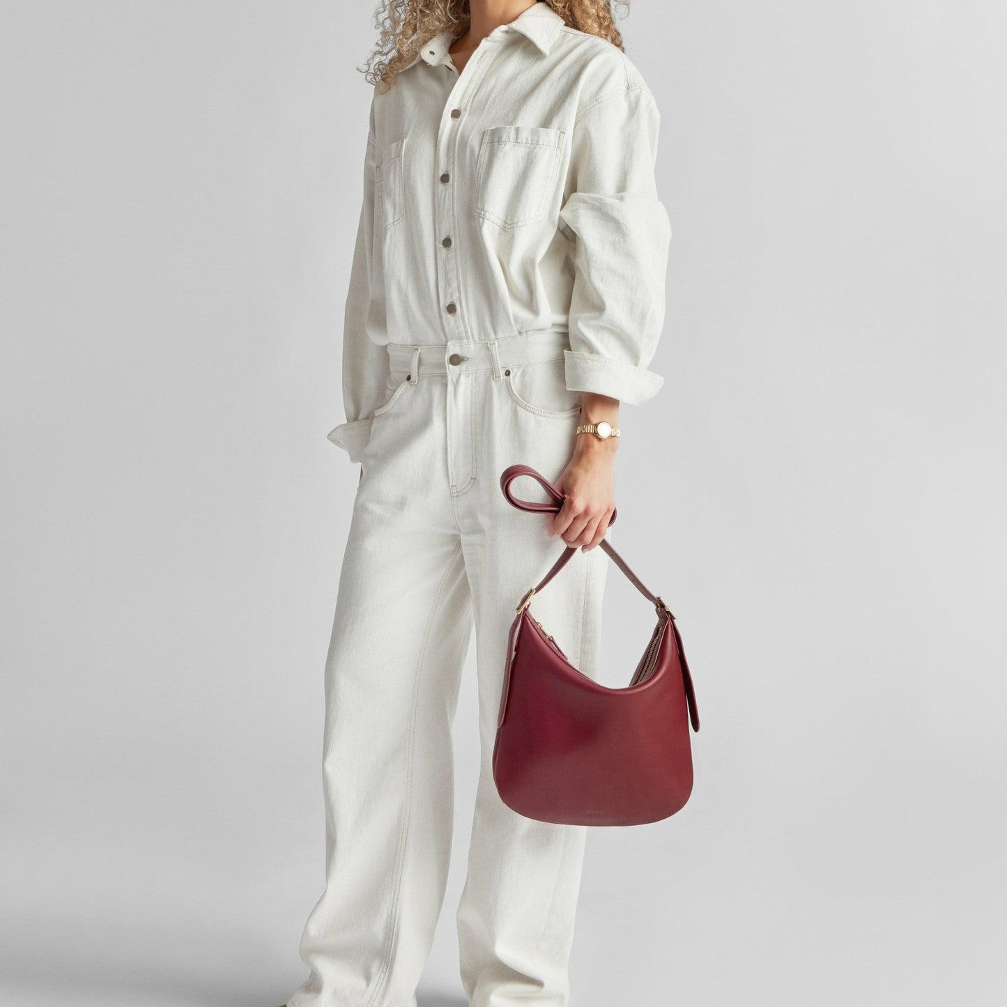 Shinola Medium Bixby Crossbody - Ruby