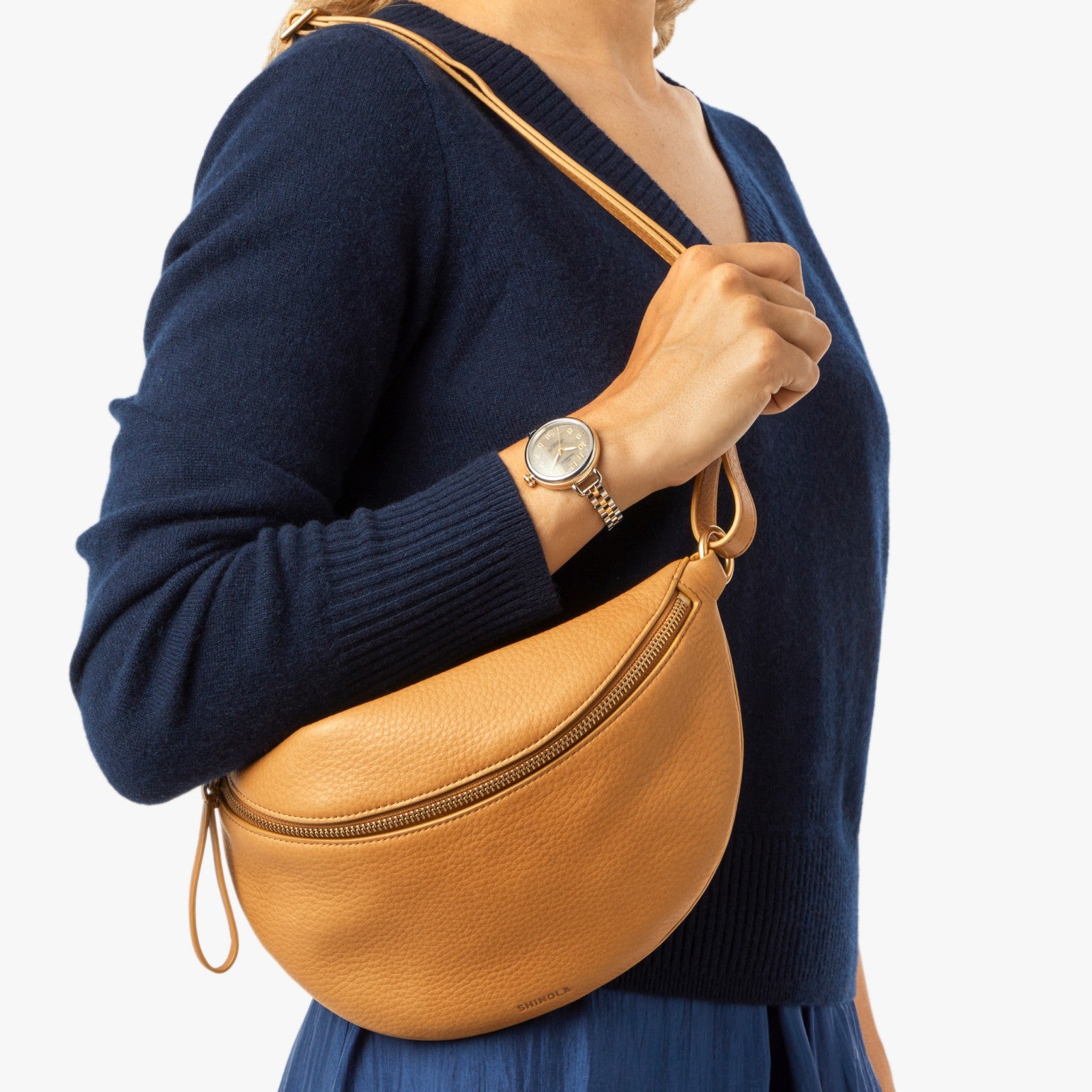 Shinola Sling Bag - Honey