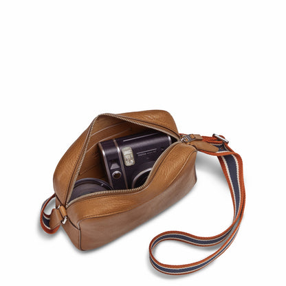 Shinola Camera Crossbody Bag - Tan
