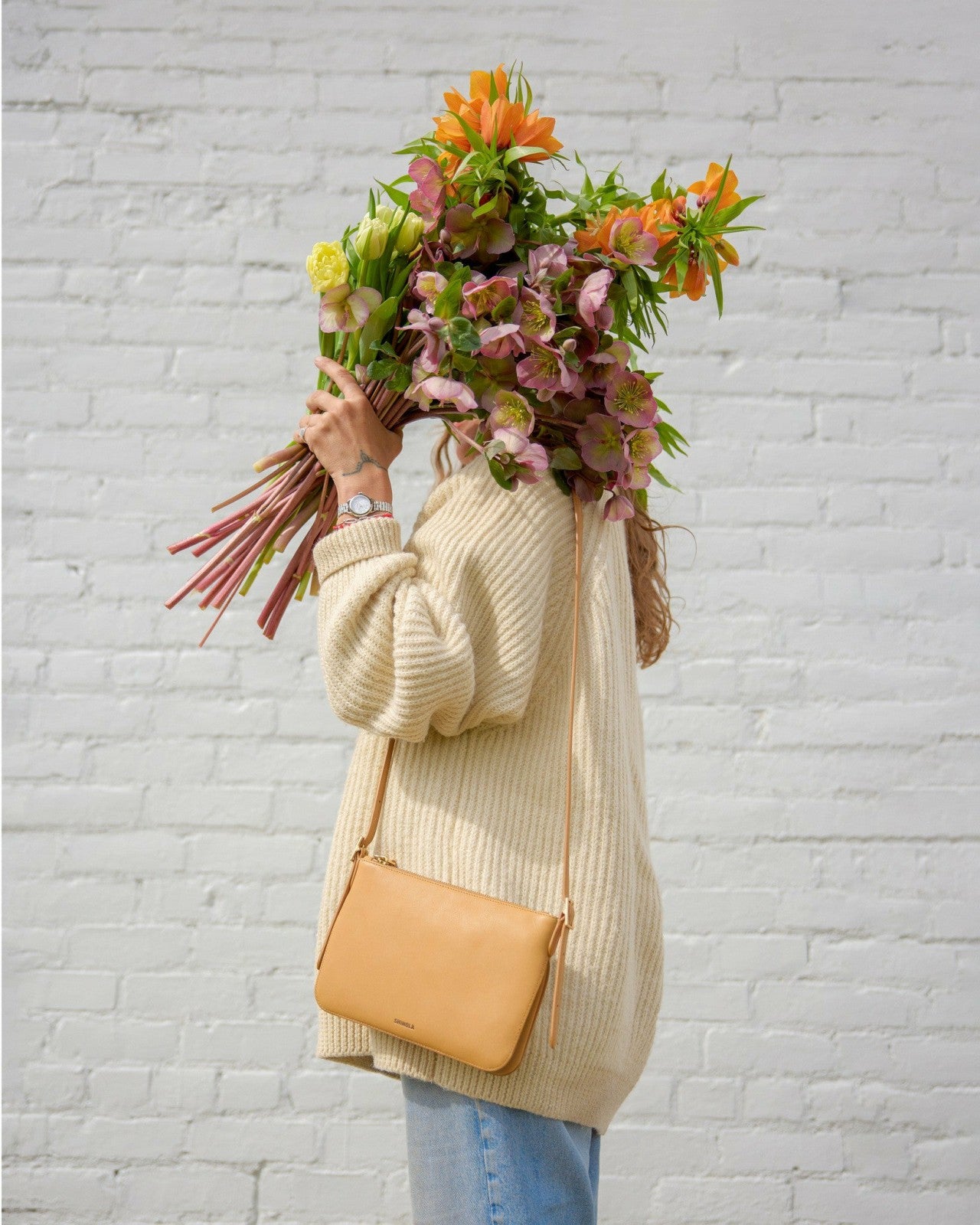 Shinola Small Bixby Crossbody - Honey