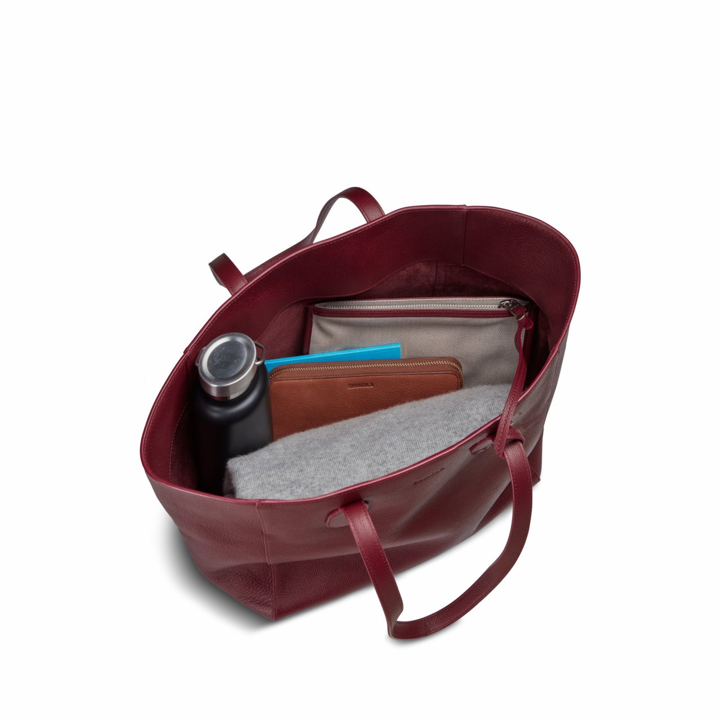 Shinola Runabout Tote Bag - Ruby