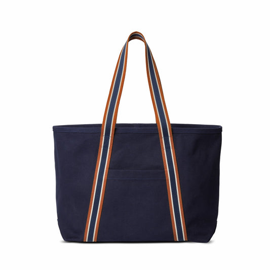 Shinola Large Easy Canvas Tote - Navy