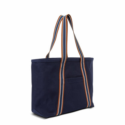 Shinola Large Easy Canvas Tote - Navy