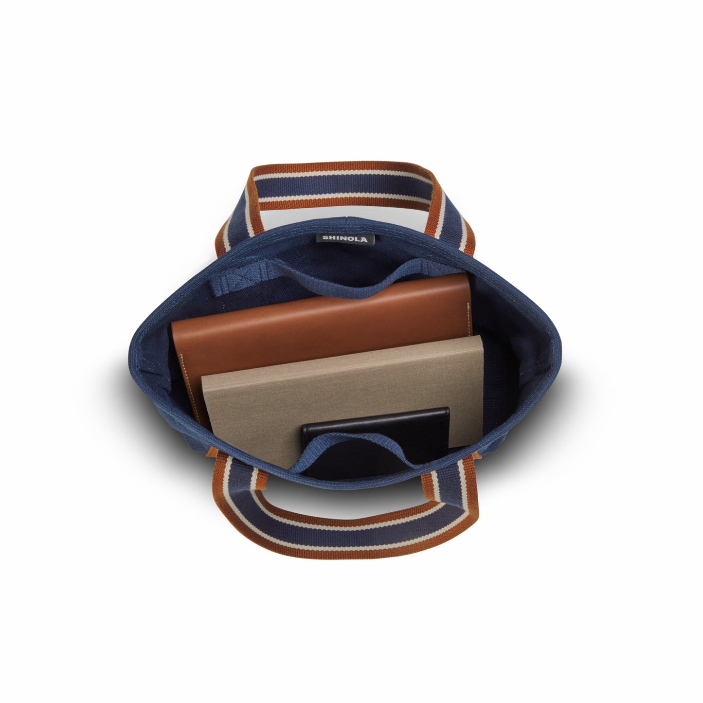 Shinola Mini Easy Canvas Tote - Navy