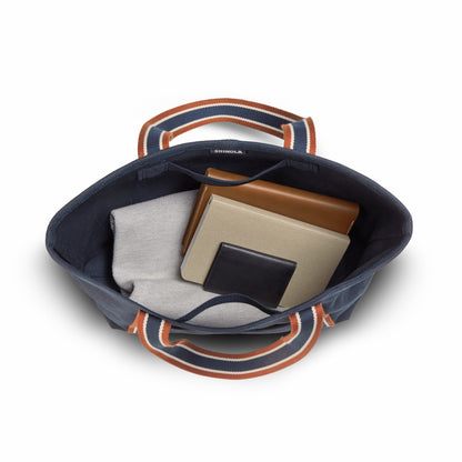 Shinola Small Easy Canvas Tote - Navy