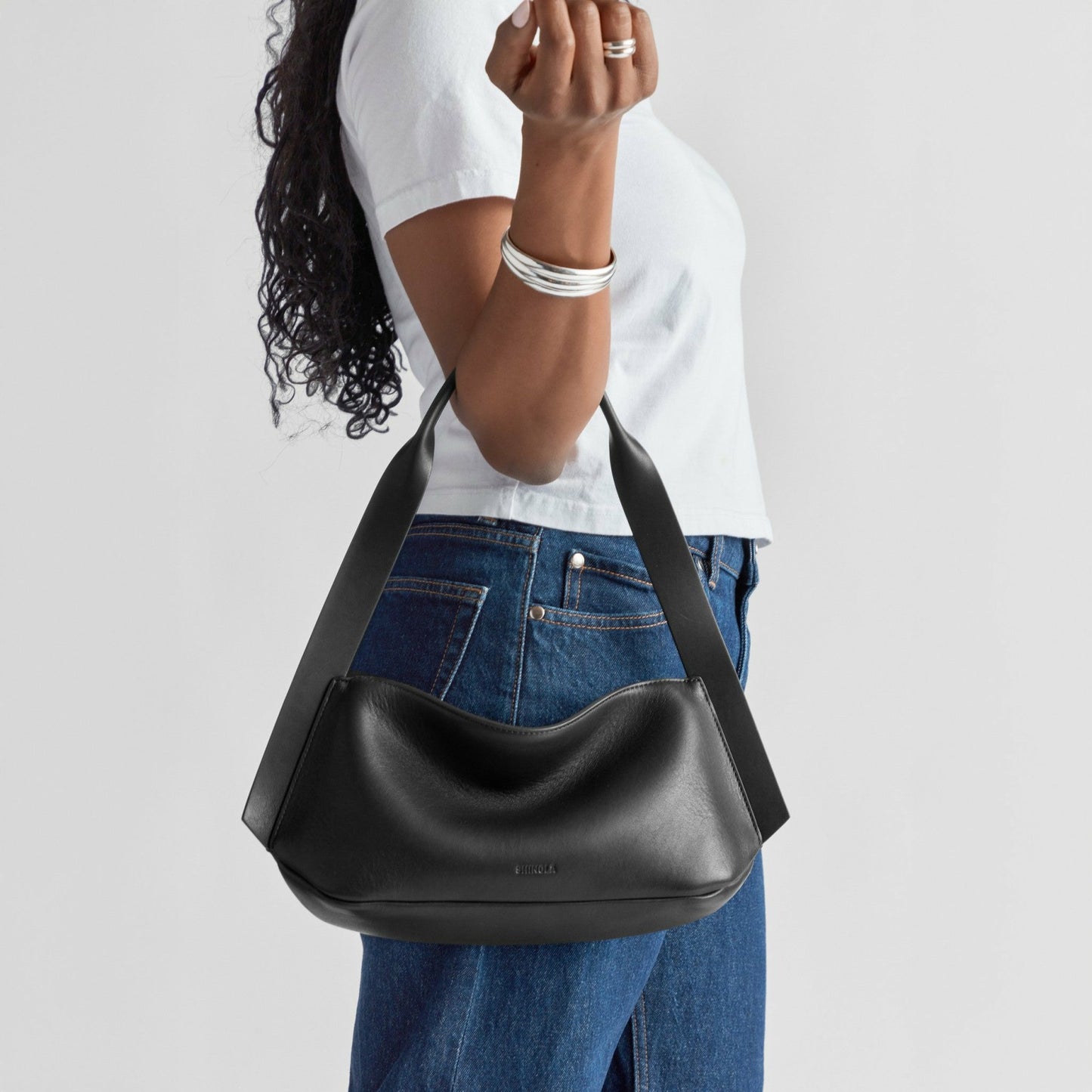 Shinola Small Derby Shoulder Bag - Black