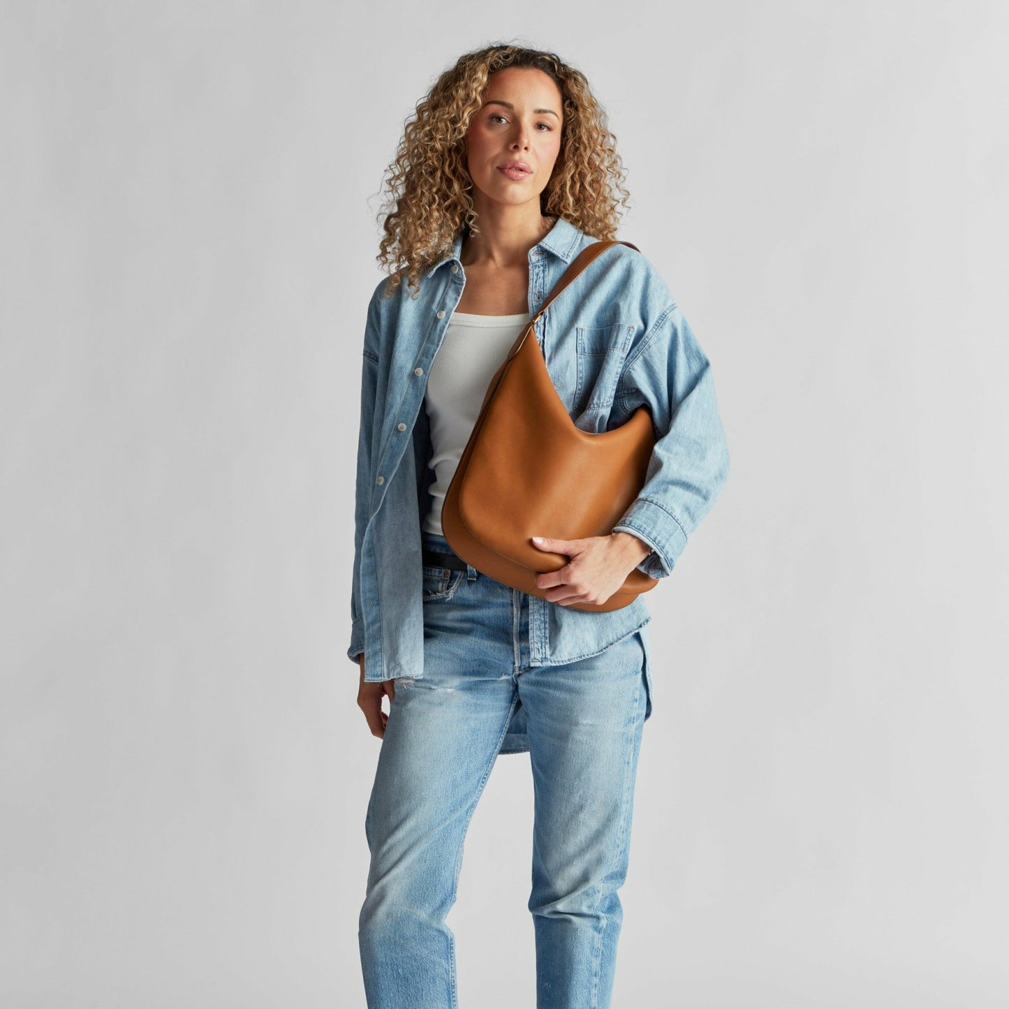 Shinola Bixby Shoulder Bag - Tan