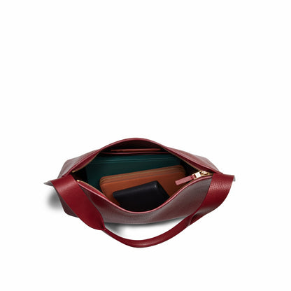 Shinola Medium Derby Shoulder Bag - Ruby