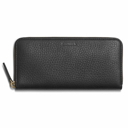 Shinola Continental Zip Wallet - Black