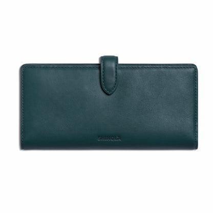 Shinola Continental Snap Wallet - Emerald