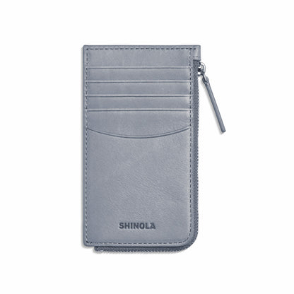 Shinola Zip Around Card Case - Mist
