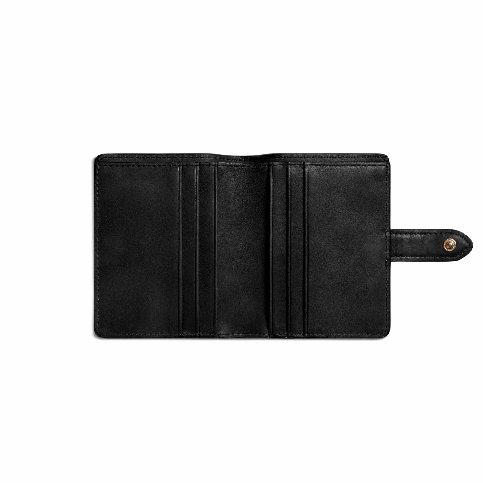 Shinola Small Snap Wallet - Black