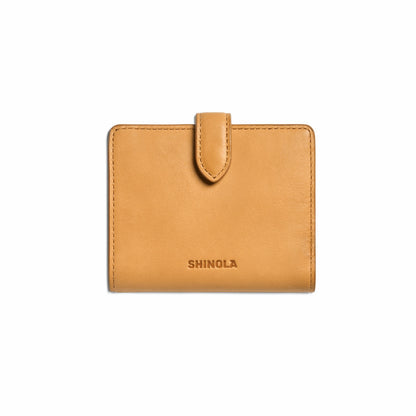 Shinola Small Snap Wallet - Honey