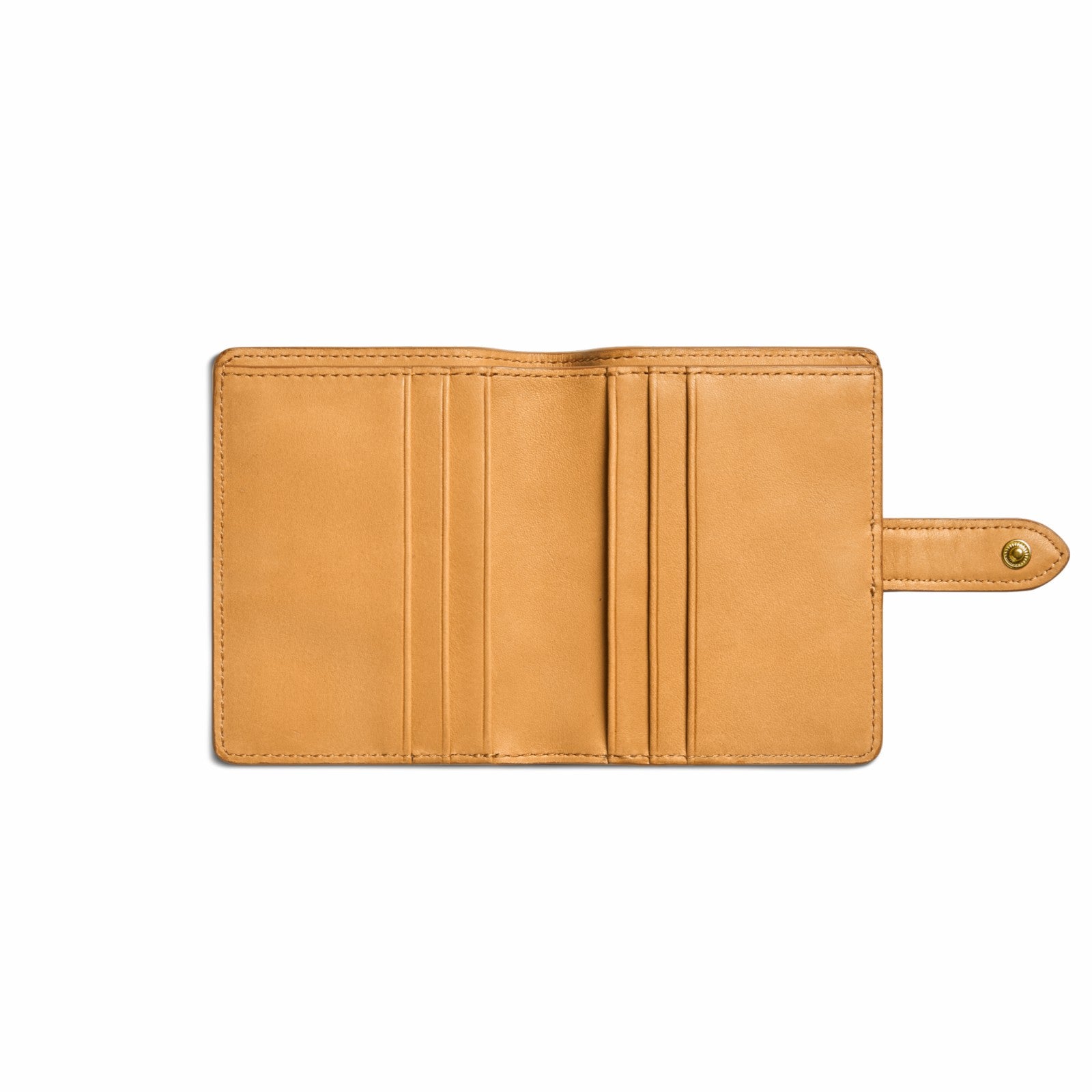 Shinola Small Snap Wallet - Honey