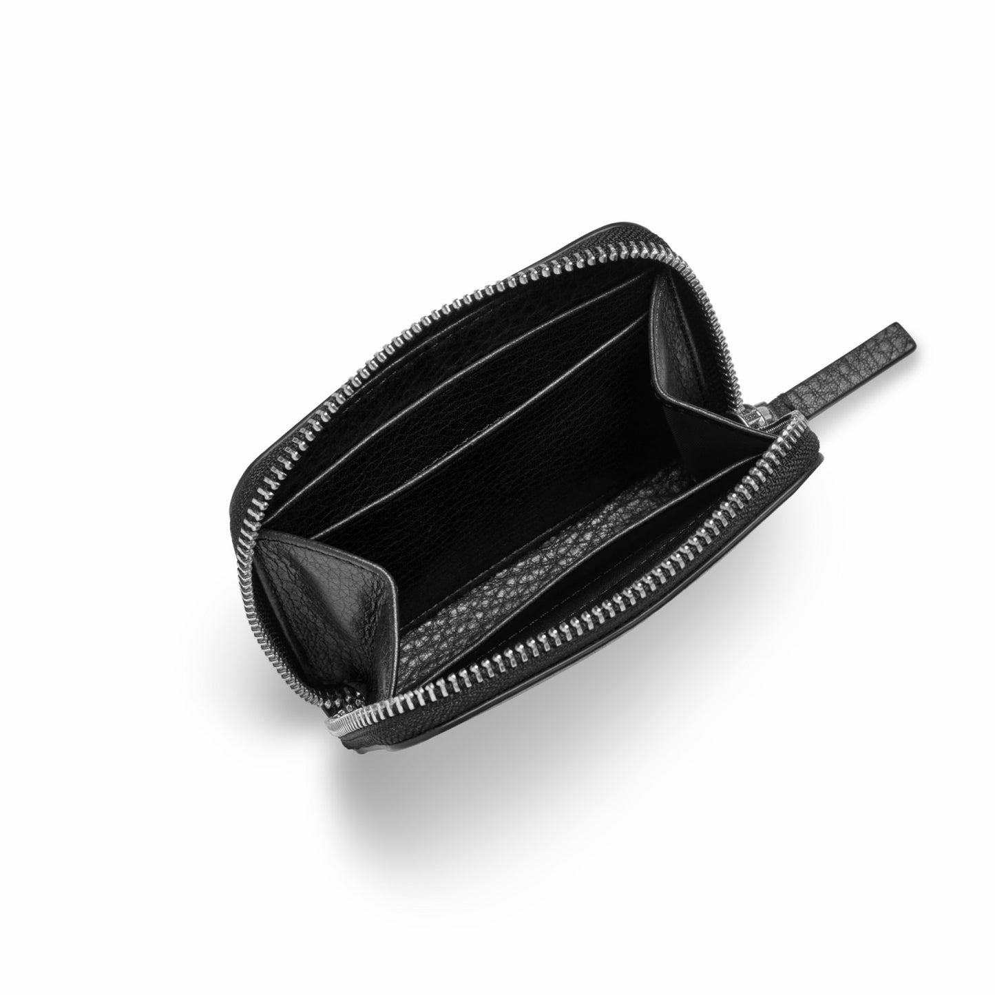 Shinola Small Zip Wallet - Black