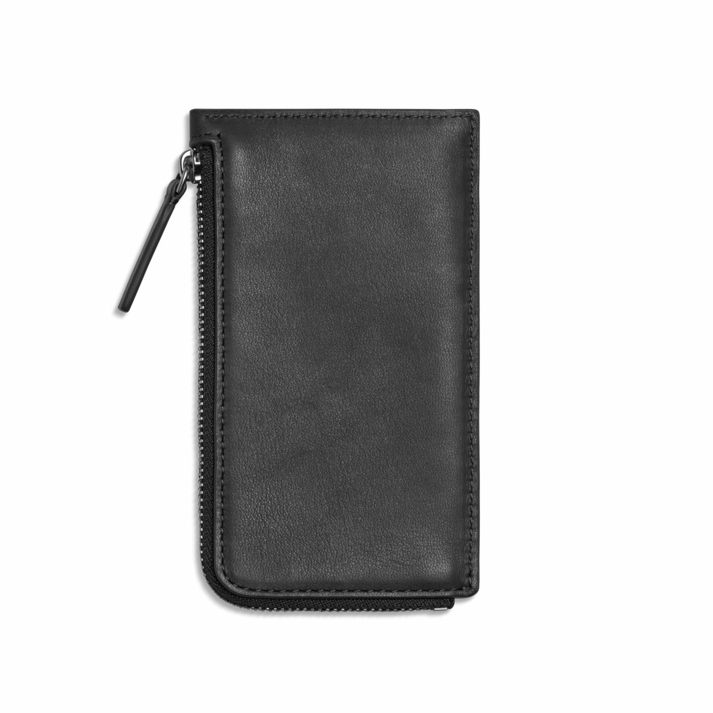 Shinola Zip Around Card Case - Black