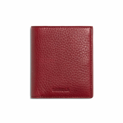 Shinola Coin Bifold - Ruby