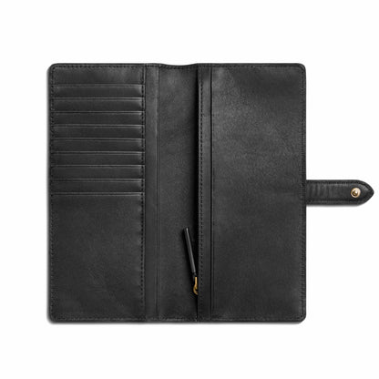 Shinola Continental Snap Wallet - Black