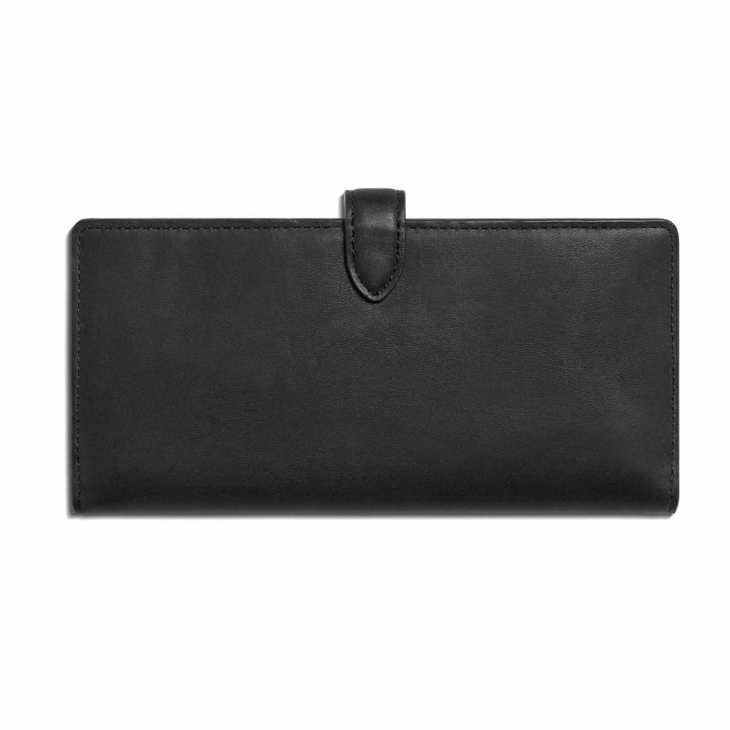 Shinola Continental Snap Wallet - Black