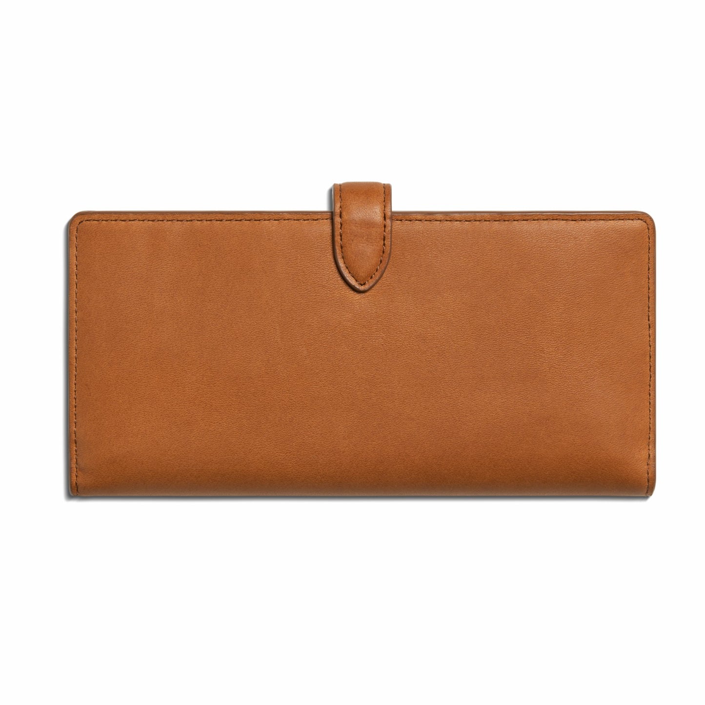 Shinola Continental Snap Wallet - Tan