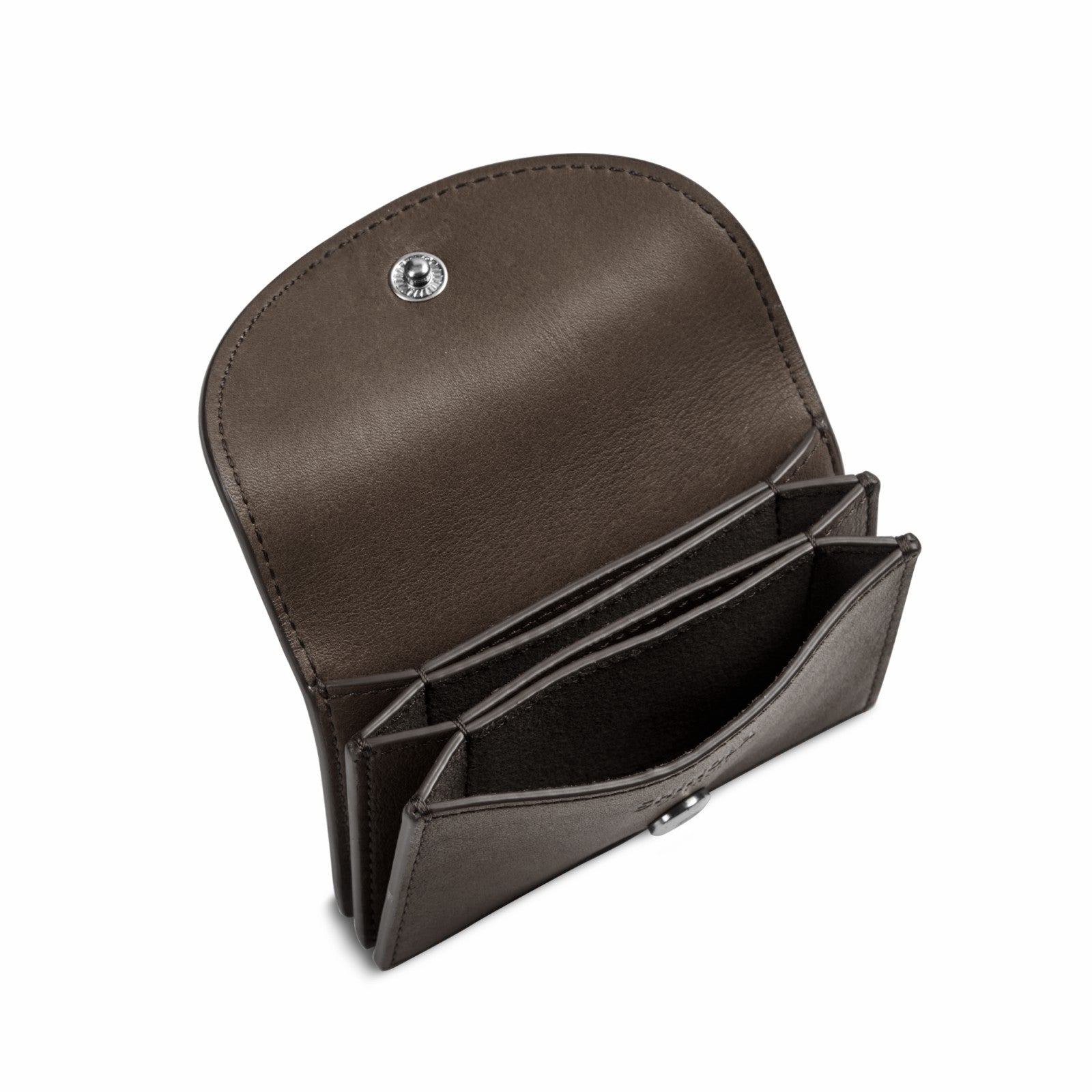Shinola Birdy Accordion Card Case Espresso