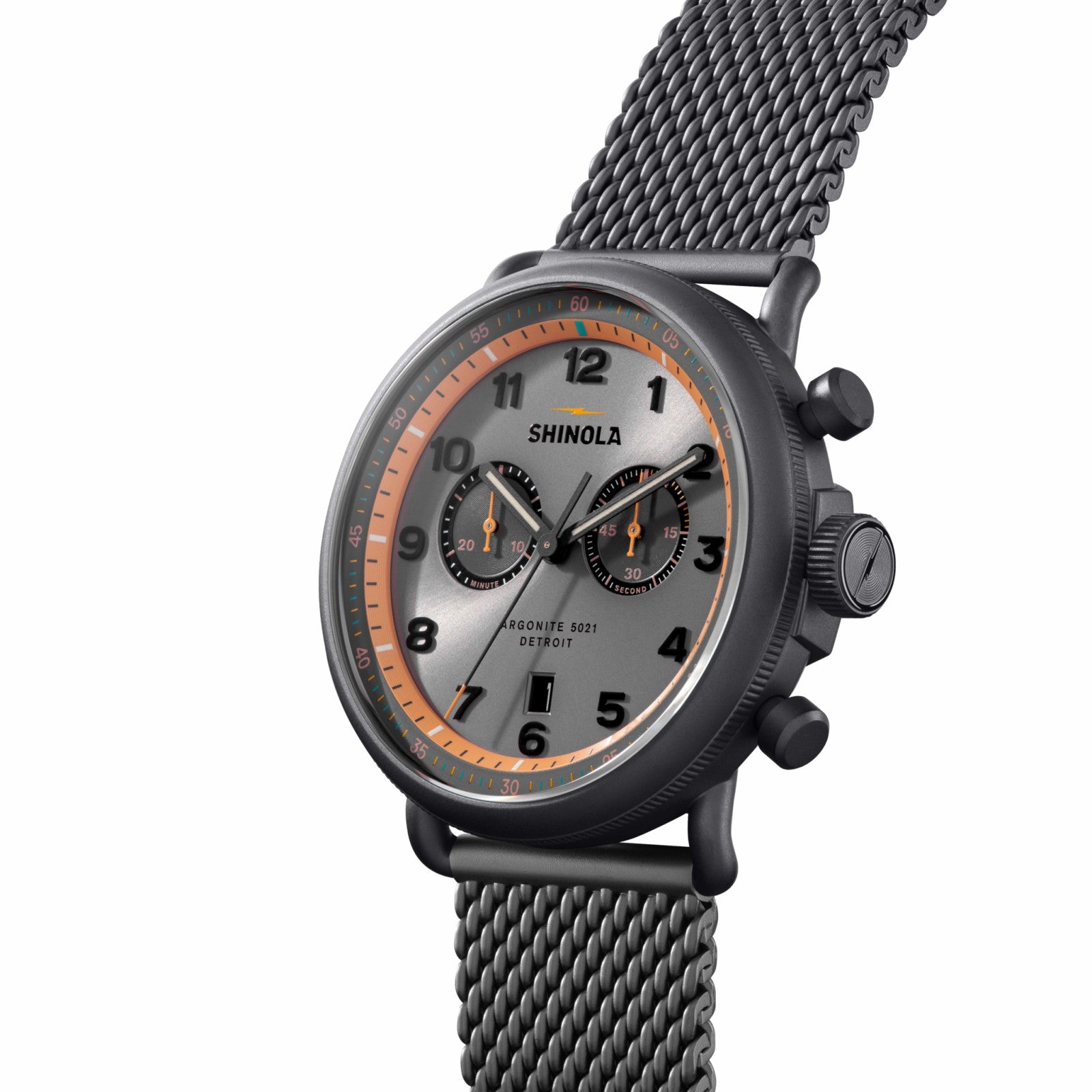 Shinola Canfield C56 Chronograph Watch - Cool Gray
