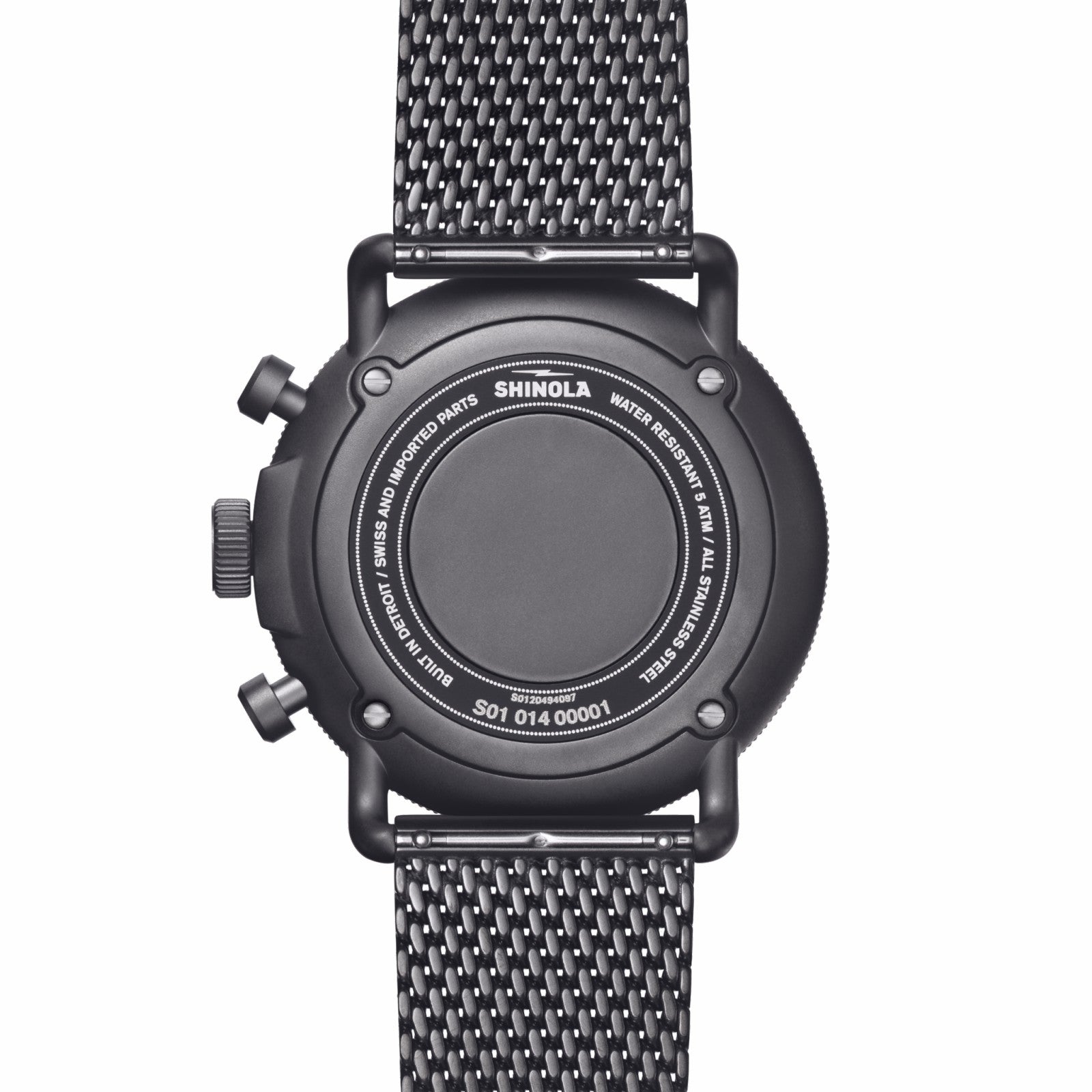 Shinola Canfield C56 Chronograph Watch - Cool Gray