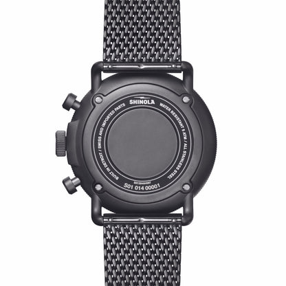 Shinola Canfield C56 Chronograph Watch - Cool Gray