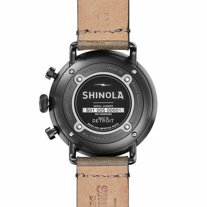 Shinola Canfield Chronograph Watch - Pine
