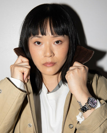 Shinola Runwell Watch - Silicon Purple