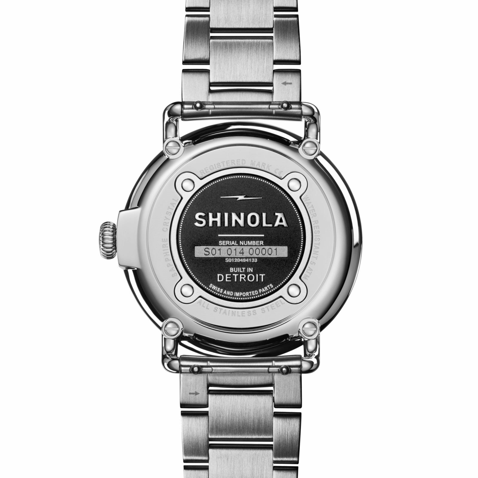 Shinola Runwell Watch - Silicon Purple Subsecond