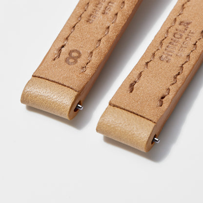 Shinola 8mm Natural Leather Watch Strap | Shinola