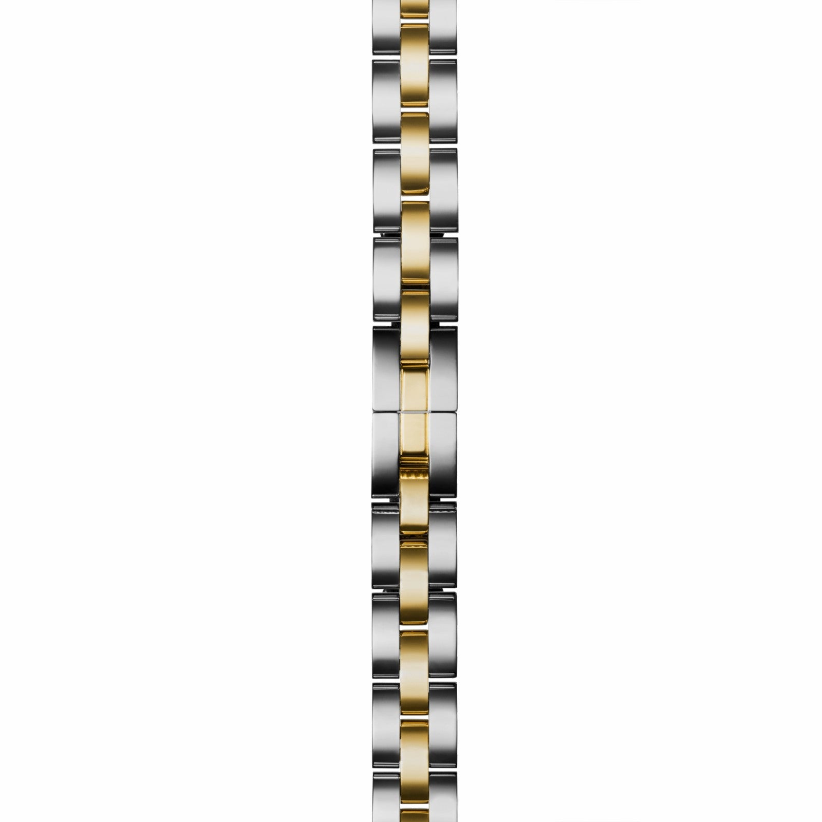 Shinola 8mm Two-Tone 3-Link Bracelet | Shinola