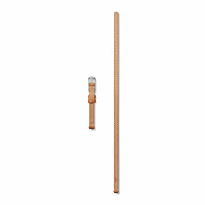 Shinola 8mm Bourbon/Blush Reversible Leather Strap | Shinola