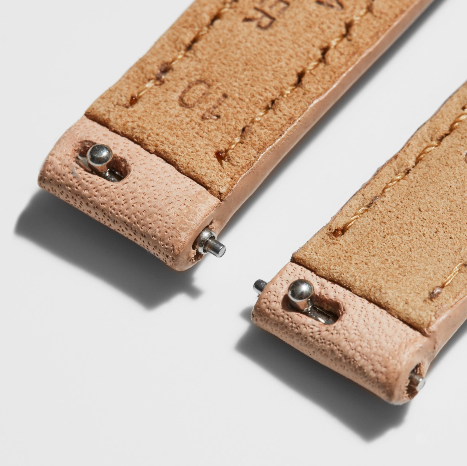Shinola 10mm Blush Leather Watch Strap | Shinola
