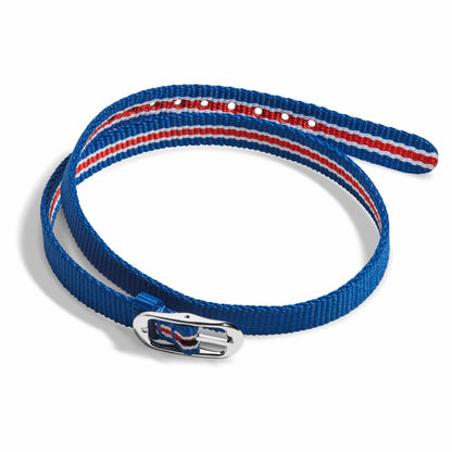 Shinola 10mm Blue/White/Red Nylon Watch Strap | Shinola
